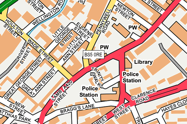 BS5 0RE map - OS OpenMap – Local (Ordnance Survey) BS5 0RE map - OS OpenMap – Local (Ordnance Survey)