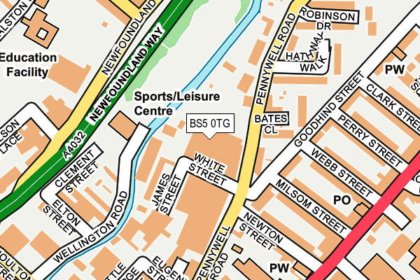 BS5 0TG map - OS OpenMap – Local (Ordnance Survey) BS5 0TG map - OS OpenMap – Local (Ordnance Survey)