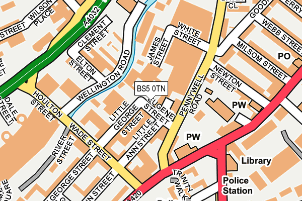 BS5 0TN map - OS OpenMap – Local (Ordnance Survey) BS5 0TN map - OS OpenMap – Local (Ordnance Survey)