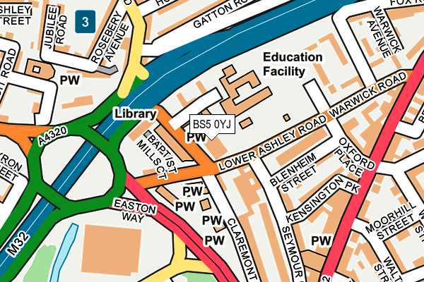 BS5 0YJ map - OS OpenMap – Local (Ordnance Survey) BS5 0YJ map - OS OpenMap – Local (Ordnance Survey)