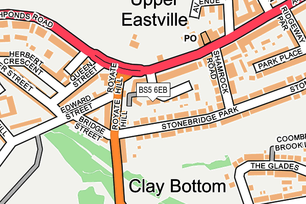 BS5 6EB map - OS OpenMap – Local (Ordnance Survey) BS5 6EB map - OS OpenMap – Local (Ordnance Survey)