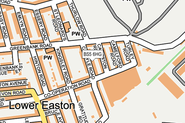 BS5 6HG map - OS OpenMap – Local (Ordnance Survey) BS5 6HG map - OS OpenMap – Local (Ordnance Survey)