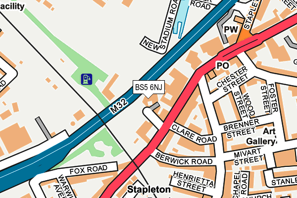 BS5 6NJ map - OS OpenMap – Local (Ordnance Survey) BS5 6NJ map - OS OpenMap – Local (Ordnance Survey)