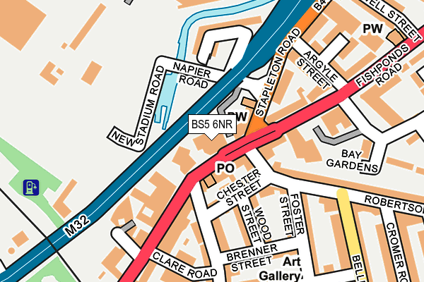 BS5 6NR map - OS OpenMap – Local (Ordnance Survey) BS5 6NR map - OS OpenMap – Local (Ordnance Survey)