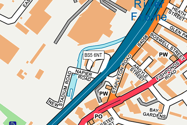 BS5 6NT map - OS OpenMap – Local (Ordnance Survey) BS5 6NT map - OS OpenMap – Local (Ordnance Survey)