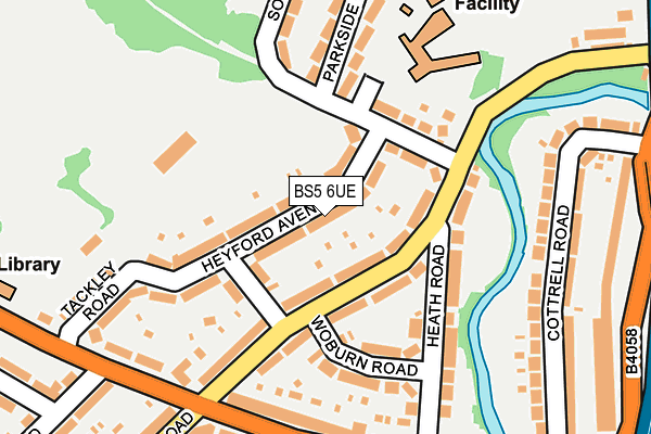 BS5 6UE map - OS OpenMap – Local (Ordnance Survey) BS5 6UE map - OS OpenMap – Local (Ordnance Survey)