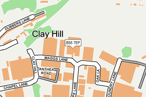 BS5 7EP map - OS OpenMap – Local (Ordnance Survey) BS5 7EP map - OS OpenMap – Local (Ordnance Survey)