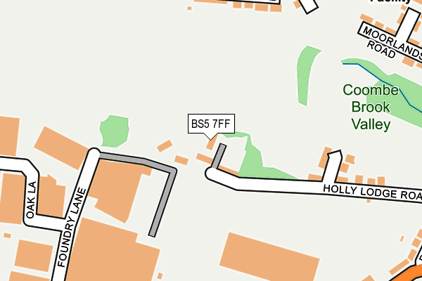 BS5 7FF map - OS OpenMap – Local (Ordnance Survey) BS5 7FF map - OS OpenMap – Local (Ordnance Survey)