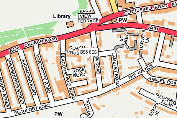 BS5 8ES map - OS OpenMap – Local (Ordnance Survey) BS5 8ES map - OS OpenMap – Local (Ordnance Survey)
