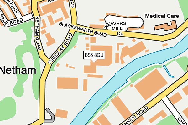 BS5 8GU map - OS OpenMap – Local (Ordnance Survey) BS5 8GU map - OS OpenMap – Local (Ordnance Survey)
