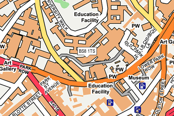 BS8 1TS map - OS OpenMap – Local (Ordnance Survey) BS8 1TS map - OS OpenMap – Local (Ordnance Survey)