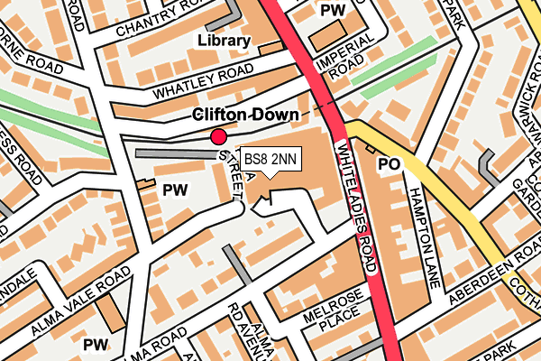 BS8 2NN map - OS OpenMap – Local (Ordnance Survey) BS8 2NN map - OS OpenMap – Local (Ordnance Survey)