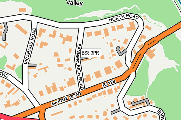 BS8 3PR map - OS OpenMap – Local (Ordnance Survey) BS8 3PR map - OS OpenMap – Local (Ordnance Survey)