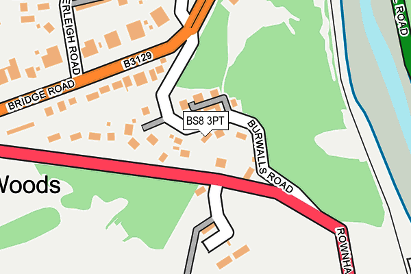 BS8 3PT map - OS OpenMap – Local (Ordnance Survey)