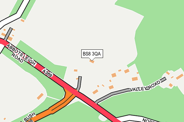 BS8 3QA map - OS OpenMap – Local (Ordnance Survey) BS8 3QA map - OS OpenMap – Local (Ordnance Survey)