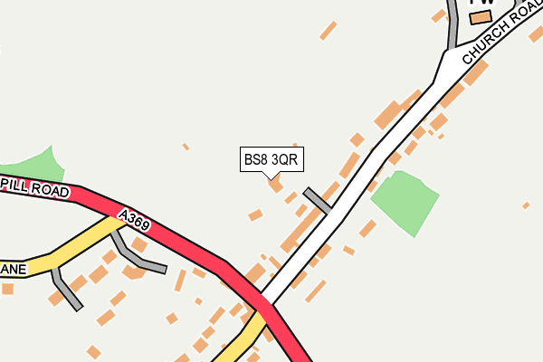 BS8 3QR map - OS OpenMap – Local (Ordnance Survey) BS8 3QR map - OS OpenMap – Local (Ordnance Survey)