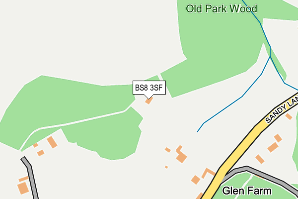 BS8 3SF map - OS OpenMap – Local (Ordnance Survey) BS8 3SF map - OS OpenMap – Local (Ordnance Survey)