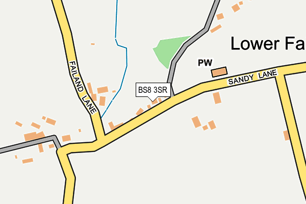 BS8 3SR map - OS OpenMap – Local (Ordnance Survey) BS8 3SR map - OS OpenMap – Local (Ordnance Survey)