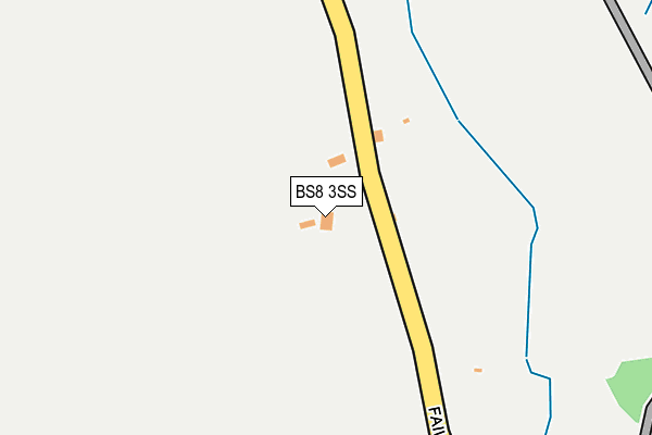 BS8 3SS map - OS OpenMap – Local (Ordnance Survey) BS8 3SS map - OS OpenMap – Local (Ordnance Survey)