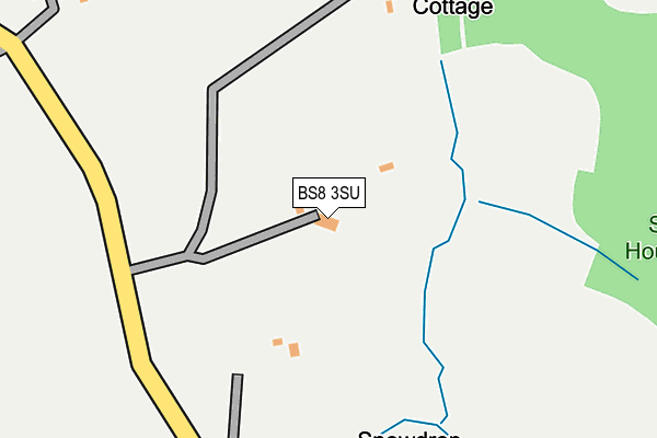BS8 3SU map - OS OpenMap – Local (Ordnance Survey) BS8 3SU map - OS OpenMap – Local (Ordnance Survey)