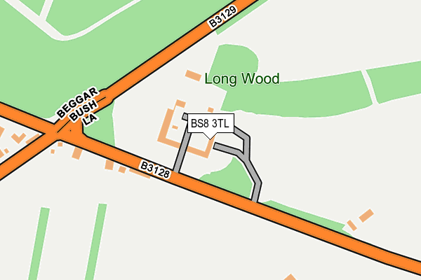 BS8 3TL map - OS OpenMap – Local (Ordnance Survey) BS8 3TL map - OS OpenMap – Local (Ordnance Survey)