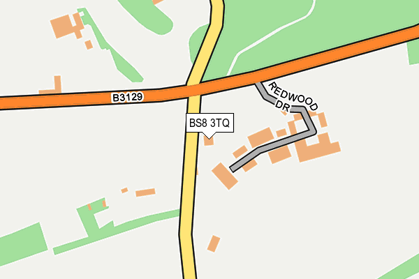 BS8 3TQ map - OS OpenMap – Local (Ordnance Survey) BS8 3TQ map - OS OpenMap – Local (Ordnance Survey)