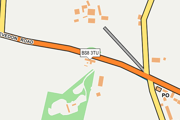 BS8 3TU map - OS OpenMap – Local (Ordnance Survey) BS8 3TU map - OS OpenMap – Local (Ordnance Survey)