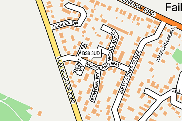 BS8 3UD map - OS OpenMap – Local (Ordnance Survey) BS8 3UD map - OS OpenMap – Local (Ordnance Survey)