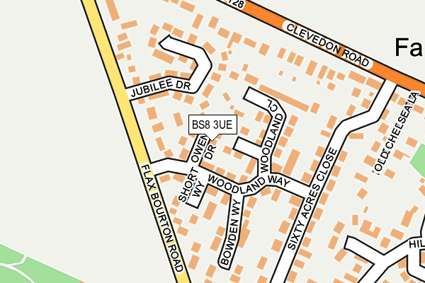 BS8 3UE map - OS OpenMap – Local (Ordnance Survey) BS8 3UE map - OS OpenMap – Local (Ordnance Survey)