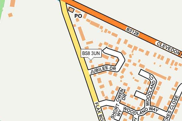 BS8 3UN map - OS OpenMap – Local (Ordnance Survey) BS8 3UN map - OS OpenMap – Local (Ordnance Survey)