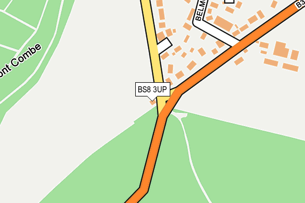 BS8 3UP map - OS OpenMap – Local (Ordnance Survey) BS8 3UP map - OS OpenMap – Local (Ordnance Survey)
