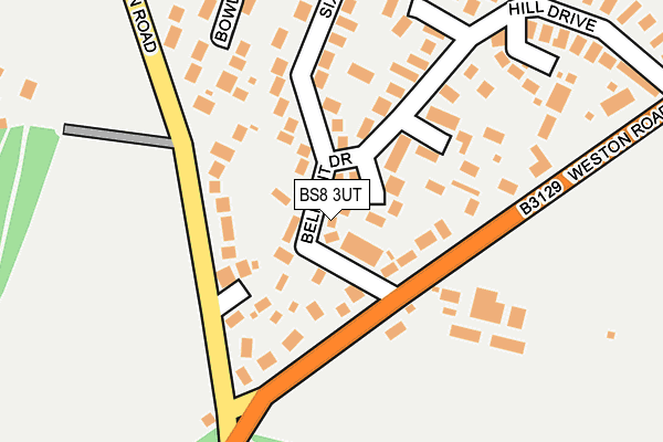 BS8 3UT map - OS OpenMap – Local (Ordnance Survey) BS8 3UT map - OS OpenMap – Local (Ordnance Survey)