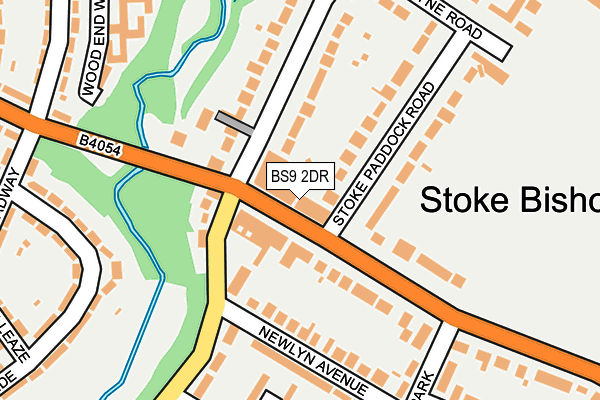BS9 2DR map - OS OpenMap – Local (Ordnance Survey) BS9 2DR map - OS OpenMap – Local (Ordnance Survey)