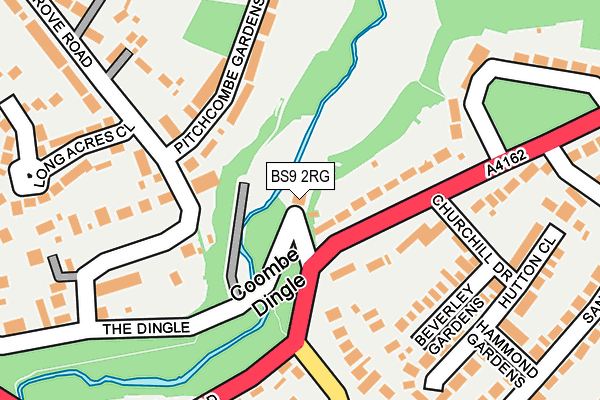 BS9 2RG map - OS OpenMap – Local (Ordnance Survey) BS9 2RG map - OS OpenMap – Local (Ordnance Survey)