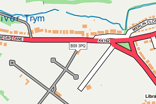 BS9 3PQ map - OS OpenMap – Local (Ordnance Survey) BS9 3PQ map - OS OpenMap – Local (Ordnance Survey)