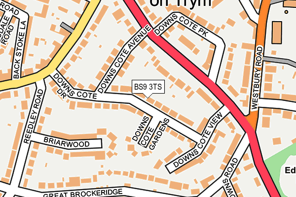 BS9 3TS map - OS OpenMap – Local (Ordnance Survey) BS9 3TS map - OS OpenMap – Local (Ordnance Survey)