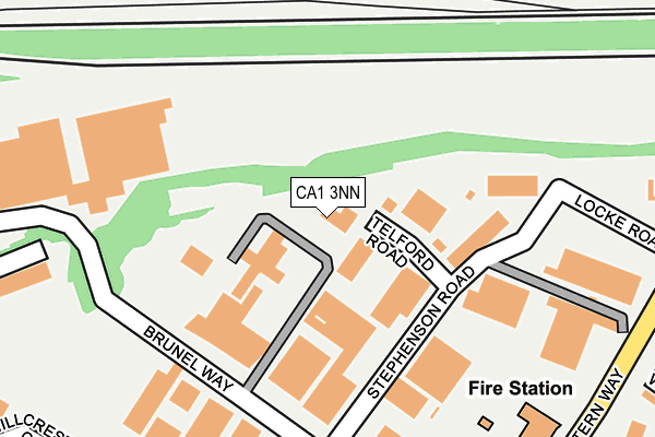 CA1 3NN map - OS OpenMap – Local (Ordnance Survey) CA1 3NN map - OS OpenMap – Local (Ordnance Survey)