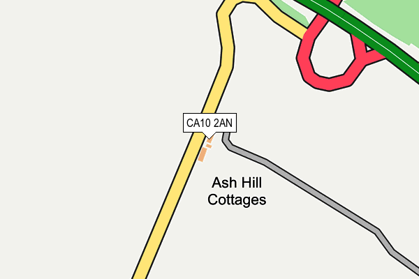 CA10 2AN map - OS OpenMap – Local (Ordnance Survey) CA10 2AN map - OS OpenMap – Local (Ordnance Survey)