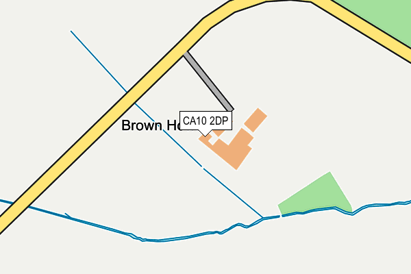 CA10 2DP map - OS OpenMap – Local (Ordnance Survey) CA10 2DP map - OS OpenMap – Local (Ordnance Survey)