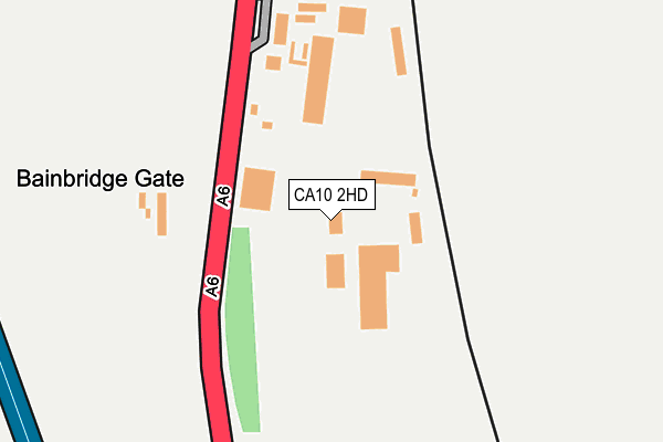 CA10 2HD map - OS OpenMap – Local (Ordnance Survey) CA10 2HD map - OS OpenMap – Local (Ordnance Survey)