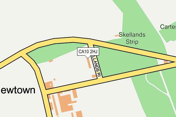 CA10 2HJ map - OS OpenMap – Local (Ordnance Survey) CA10 2HJ map - OS OpenMap – Local (Ordnance Survey)