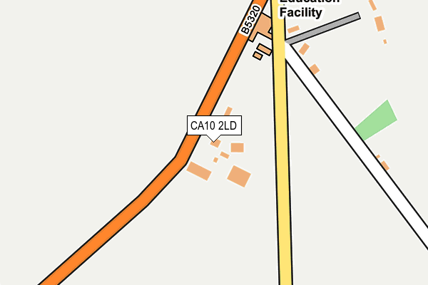CA10 2LD map - OS OpenMap – Local (Ordnance Survey) CA10 2LD map - OS OpenMap – Local (Ordnance Survey)