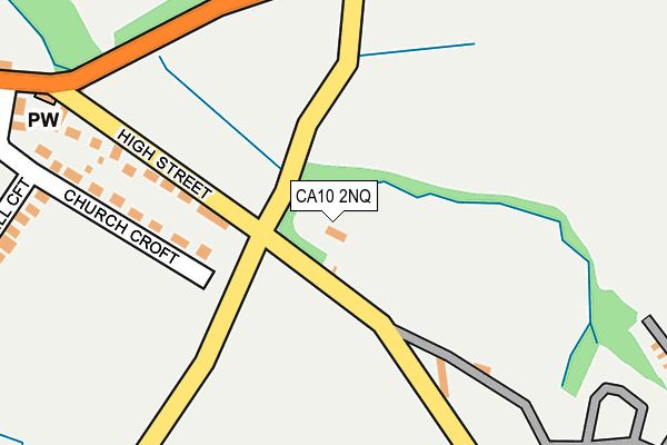 CA10 2NQ map - OS OpenMap – Local (Ordnance Survey) CA10 2NQ map - OS OpenMap – Local (Ordnance Survey)