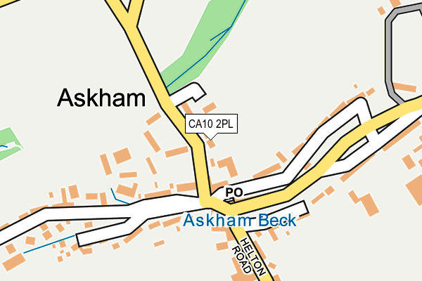 CA10 2PL map - OS OpenMap – Local (Ordnance Survey) CA10 2PL map - OS OpenMap – Local (Ordnance Survey)