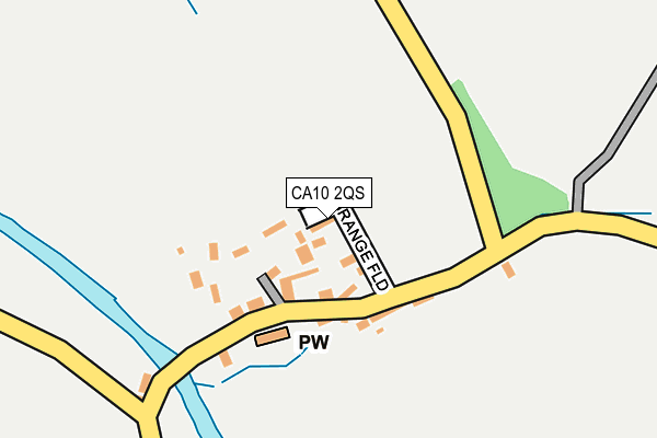 CA10 2QS map - OS OpenMap – Local (Ordnance Survey) CA10 2QS map - OS OpenMap – Local (Ordnance Survey)