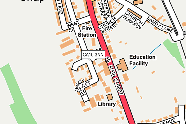 CA10 3NN map - OS OpenMap – Local (Ordnance Survey) CA10 3NN map - OS OpenMap – Local (Ordnance Survey)