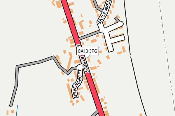 CA10 3PG map - OS OpenMap – Local (Ordnance Survey) CA10 3PG map - OS OpenMap – Local (Ordnance Survey)