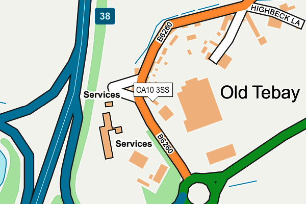 CA10 3SS map - OS OpenMap – Local (Ordnance Survey) CA10 3SS map - OS OpenMap – Local (Ordnance Survey)