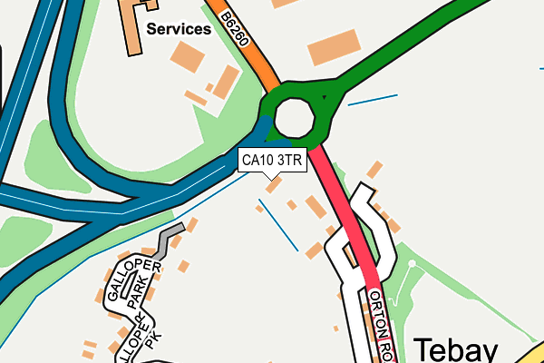 CA10 3TR map - OS OpenMap – Local (Ordnance Survey) CA10 3TR map - OS OpenMap – Local (Ordnance Survey)