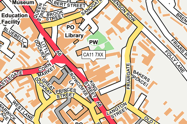 CA11 7XX map - OS OpenMap – Local (Ordnance Survey) CA11 7XX map - OS OpenMap – Local (Ordnance Survey)